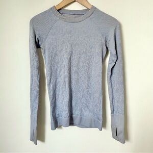 Lululemon Rest Less Pullover Blue/Purple Size 4